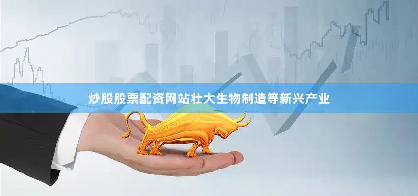 炒股股票配资网站壮大生物制造等新兴产业