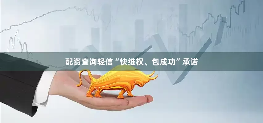 配资查询轻信“快维权、包成功”承诺